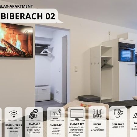 Relaxapartment 2 Massagesessel Smarttv Kueche Biberach an der Riss Exterior photo